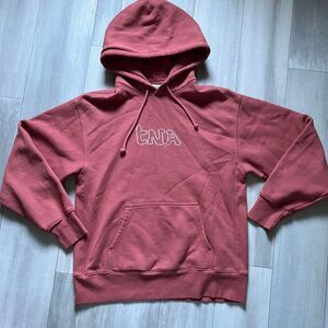 Tna Women's Red and Orange Hoodie